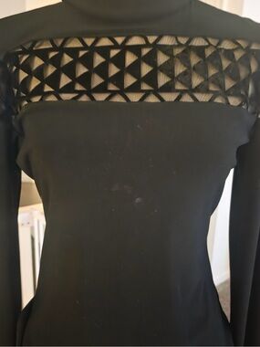 Joseph Ribkoff Black Garment with Branded Neck Label